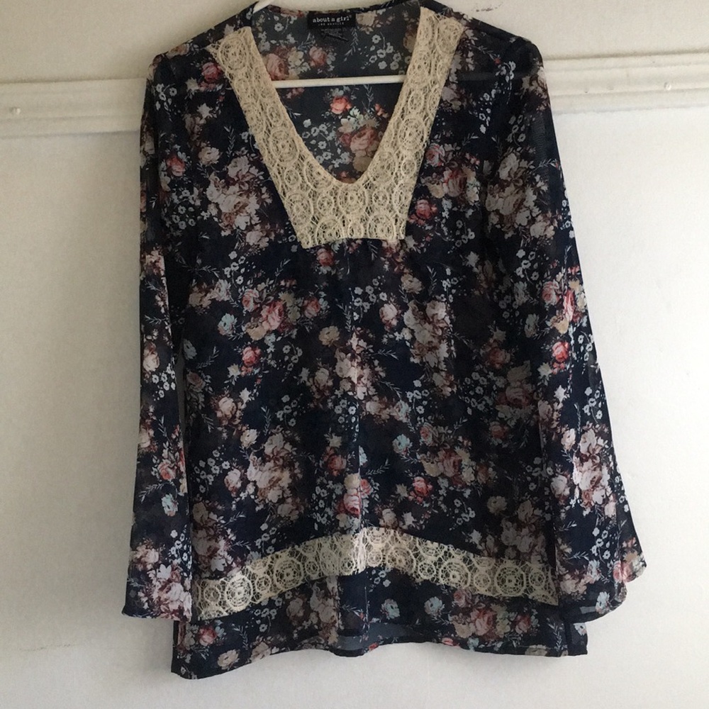 Floral blouse